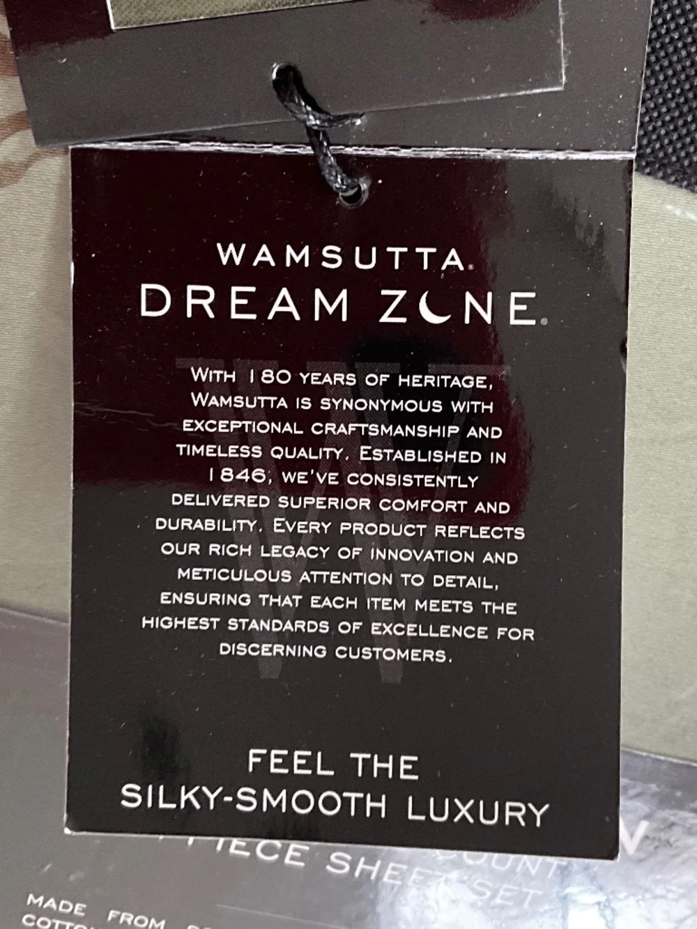Wamsutta new package